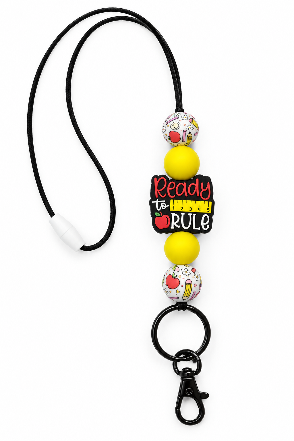 Ready to Rule Lanyard on White Background