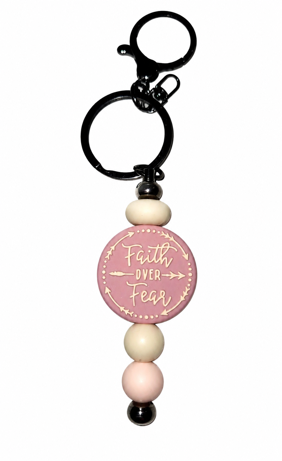Faith Over Fear Keychain ✨